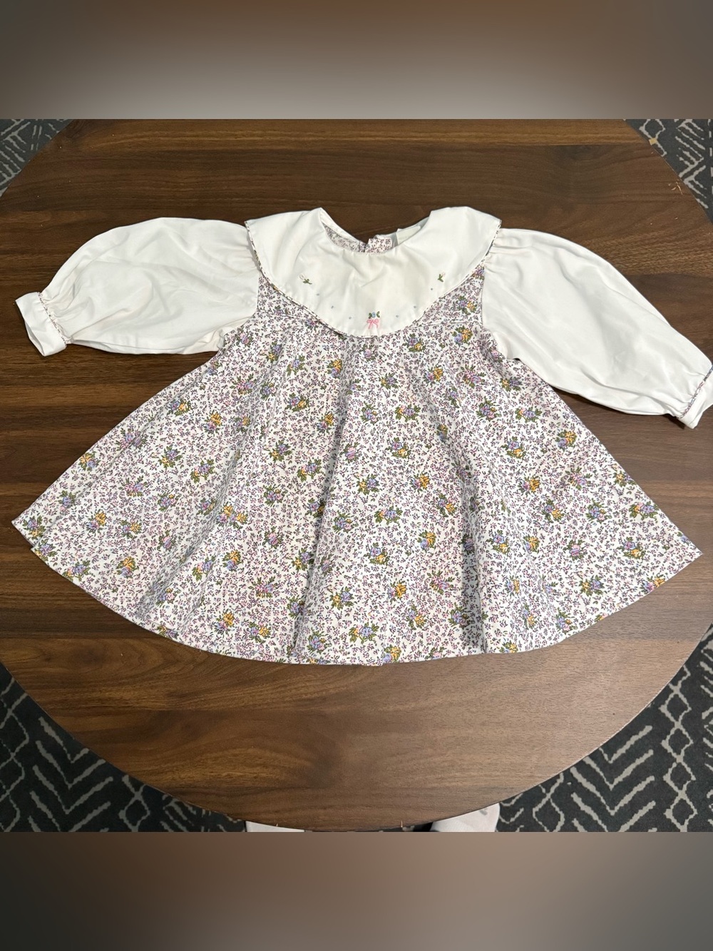 Baby girl vintage dress